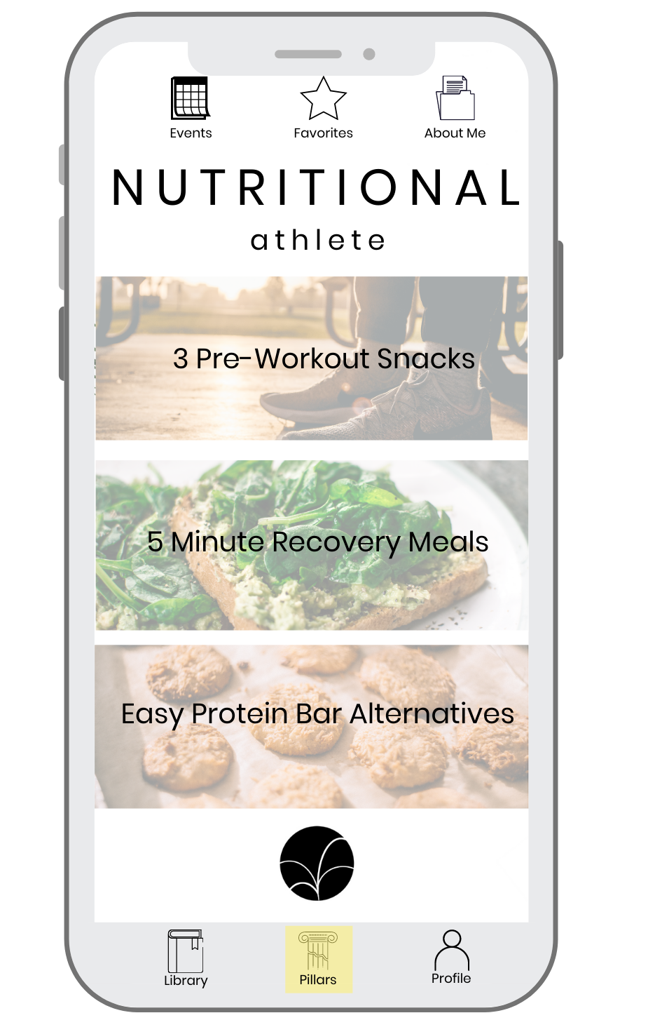 Nutritional Athlete Pathway App